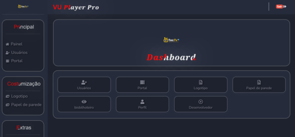 Vu Player Pro TMDB com Guia Esportivo + Painel - Imagem 2