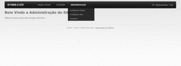 Script Php Site Portal Web Radio Administável Pronto - Imagem 2