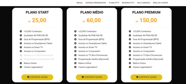 Script Site para Venda de TV Streaming de Vídeo Modelo 32 - Imagem 2