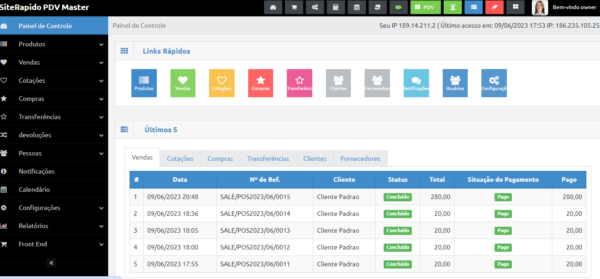 Script PHP Sistema PDV - Caixa - Responsivo - PHP - Imagem 3