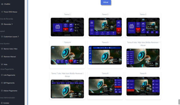 SCRIPT IBO V3.8 COM 9 TEMAS + REVENDA TESTE AUTOMÁTICO COM PAGINA DE PAGAMENTO - Imagem 3