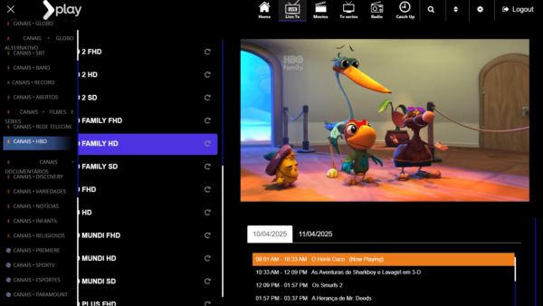 Webplayer para IPTV DNS Ilimitado e com Painel administrativo - Imagem 2