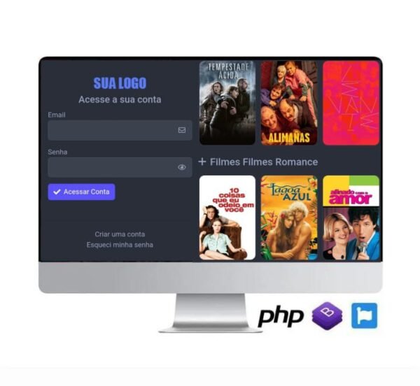 Script Plataforma Web - Streaming Com Pagamento Automático e Cria Revenda
