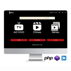 Webplayer para IPTV DNS Ilimitado e com Painel administrativo