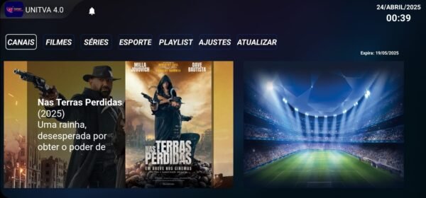 Script IBO UNITV 4.0 Com 5 Temas - Ativação via Login/Senha e via MAC - Imagem 4