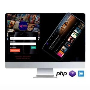 Script Plataforma de Streaming com Aplicativo e 400 Filmes, Incluindo área de Planos