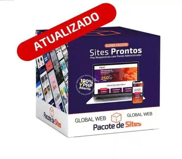 Pacotão 9 Scripts de Sites e Sistemas Completos