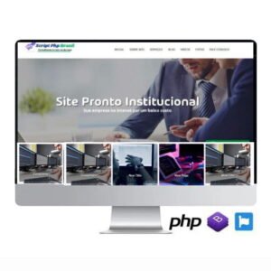 Script Site Institucional em Php Responsivo com Painel Admin