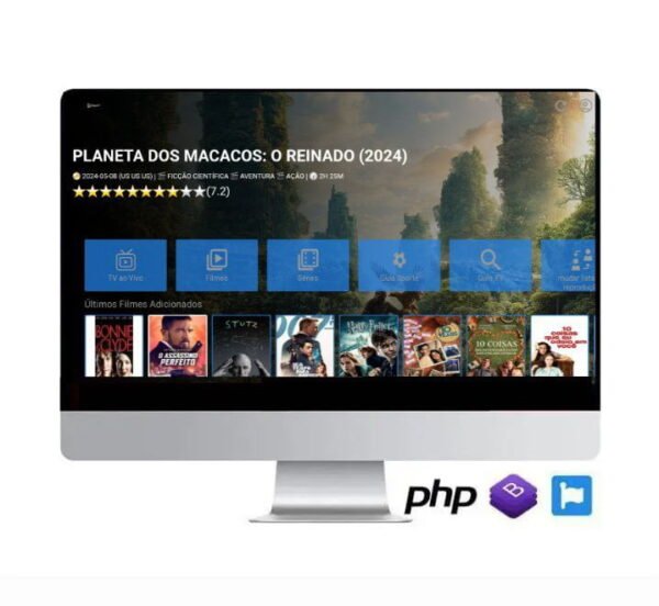 Vu Player Pro TMDB com Guia Esportivo + Painel