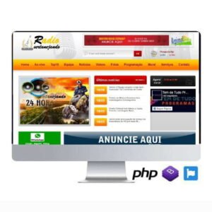 Script Php Site Portal Web Radio Administável Pronto