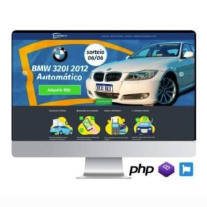 Sistema Rifas Online Script WordPress Responsivo