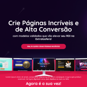 PAGINAS DE VENDAS INCRÍVEIS!
