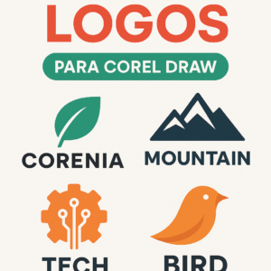 EDITÁVEIS LOGOS PARA COREL DRAW