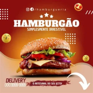 Pack Hamburgueria - Canva