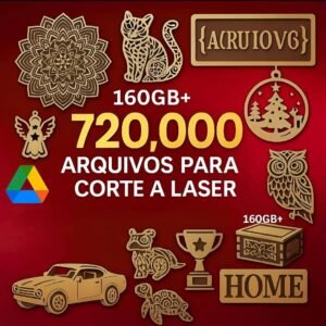 Corte Laser - 7200,00 arquivos