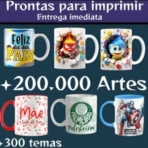 200 Mil Artes para Canecas